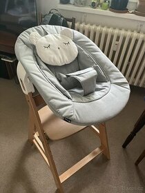 Hauck rostoucí židlička i s novorozeneckou sedačkou