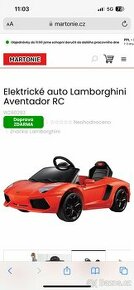 Elektrické auto Lamborghini Aventador RC