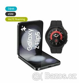 Samsung Galaxy Z Flip5 256/512 GB+Galaxy Watch5 Pro 45mm LTE