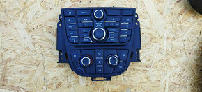 PANEL ŘÍZENÍ RÁDIO VENTILACE KLIMA OPEL ASTRA J