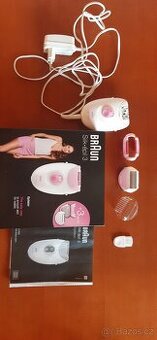 Prodám epilátor Braun Silk epi 3