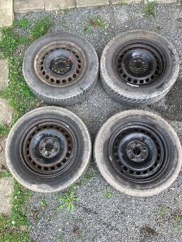 Plechové disky s plášti 195/65 R15 et37