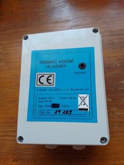 snímač vodní hladiny + sondy - 1