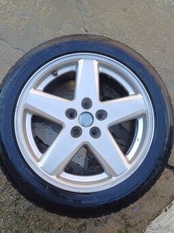 Litá kola 5x112 pneu 215/55 R18