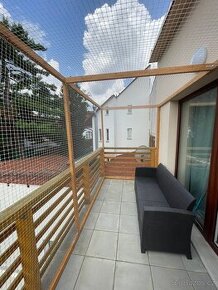 Kočičí síť na balkón - bez vrtání - 1