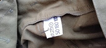 Vojenské kalhoty a bunda ČSLA XXL vz 85 nenosene