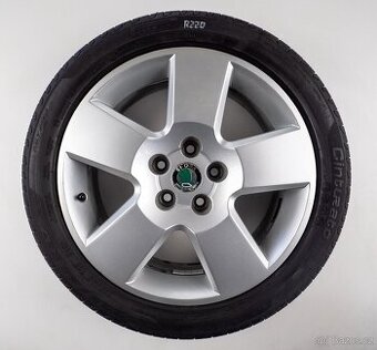 Škoda Superb - Originání 17" alu kola - Letní pneu