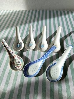 Čínský porcelán lžíce