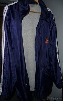 ADIDAS bunda pánská dlouhá šusťáková - RETRO