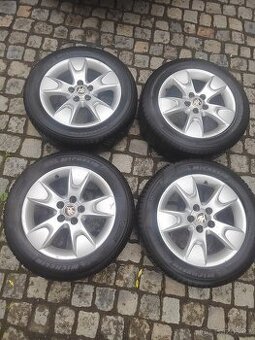 Prodám orig alu 15 škoda Fabia Roomster 5x100 ET 43 letní