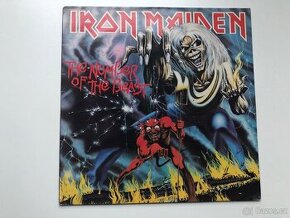IRON MAIDEN. The Number Of The Beast LP. 1982. Made In UK. - 1