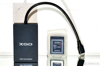 SONY XQD 64GB G serie + čtečka karet - 1