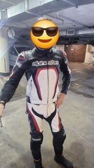 Dvoudílná kombinéza Alpinestars TOP stav