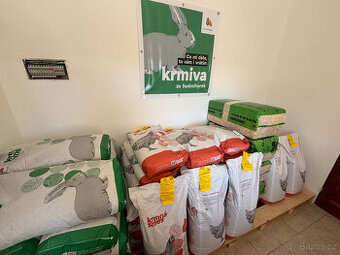 Krmná směs pro králíky - výrkm, odchov, kojící samice