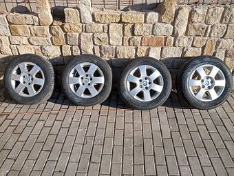 Litá kola na Škoda Octavia II Nové letní pneu