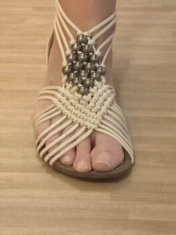 dámské páskové boty vel.39