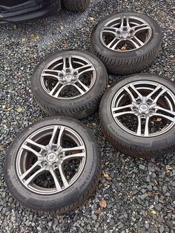 zimní pneu 205/55/16 H 91H M+S,alu kola RC Design,4x