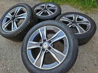 Zimní ALU kola originál Mercedes C – 5x112, 7Jx17
