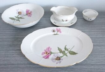 Starý porcelán, sklo a jiné nádobí