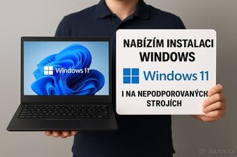 Instalace Windows 10/11/Linux i na nepodporovaných strojích