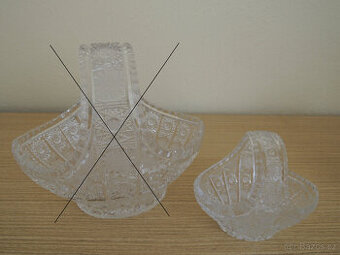 Broušený košíček