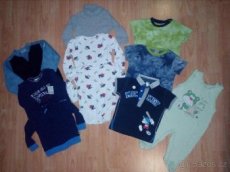 Set svetry, body, trička a dupačky vel.74-80