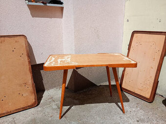 Opaxitový stolek Jiroutek BEZ SKLA + díly