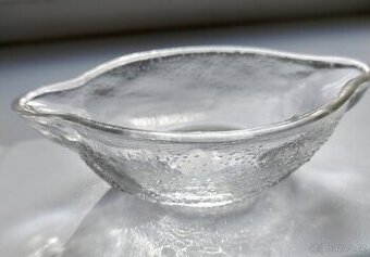 Skleněná miska tvar citronu