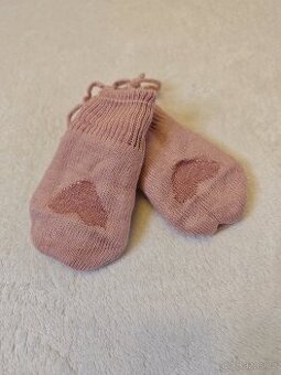 Pletené rukavice pro miminka