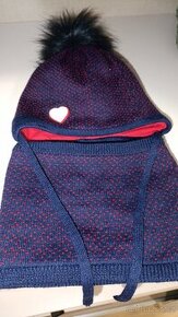 Zimní set nákrčník a čepice