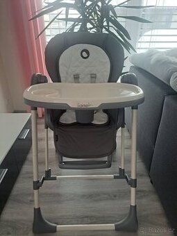 Multifunkční jídelní židle 2v1 s houpačkou