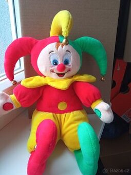Plyšový velký kašpárek / vypráví pohádky