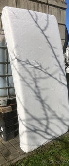 Vysoká pěnová matrace 90x200cm, pratelný potah