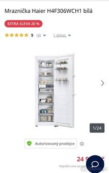 Mrazák šuplikovy haier