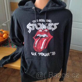 The Rolling Stones mikina s kapucí vel L