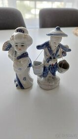 Porcelánové 2 čínské postavičky