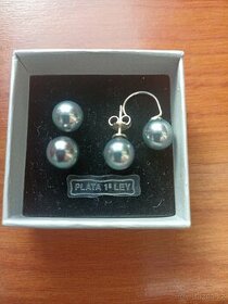 perlové náušnice - 1