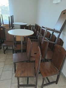 Prodám židle a stoly - 1