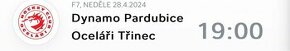 Koupím lístky na 7. finálový zápas Pardubice - Třinec