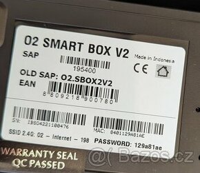 O2 smart box v2 VDSL modem
