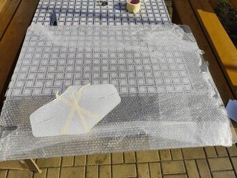 Plexisklová zástěna 100x75 cm