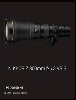 Objektivy Nikon Z