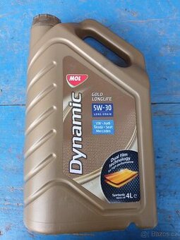 Motorový olej 5W-30 MOL Dynamic Gold Longlife