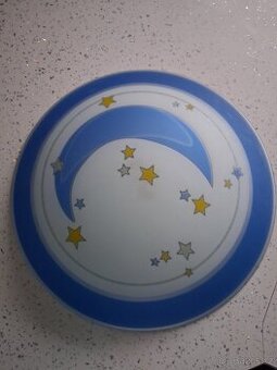 Na lustr stínítko, širm. 31 cm.