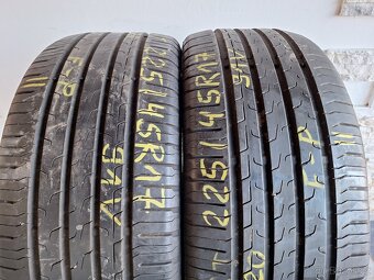 Prodám letní pneu 225/45/17 Continental