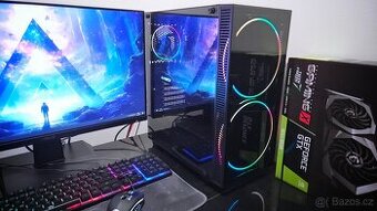 Herní PC Core i7,GTX1650S,16GB,SSD1TB,ARGB,WIFI+BT