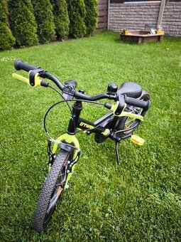 BTWIN Dětské 16" kolo 500 4–6 let Dark Hero