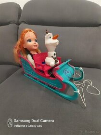 Ledové království Anna a Olaf na saních - 1