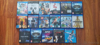 Prodám hry na Playstation 4