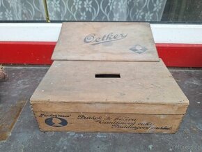 Retro krabička Oetker - 1
